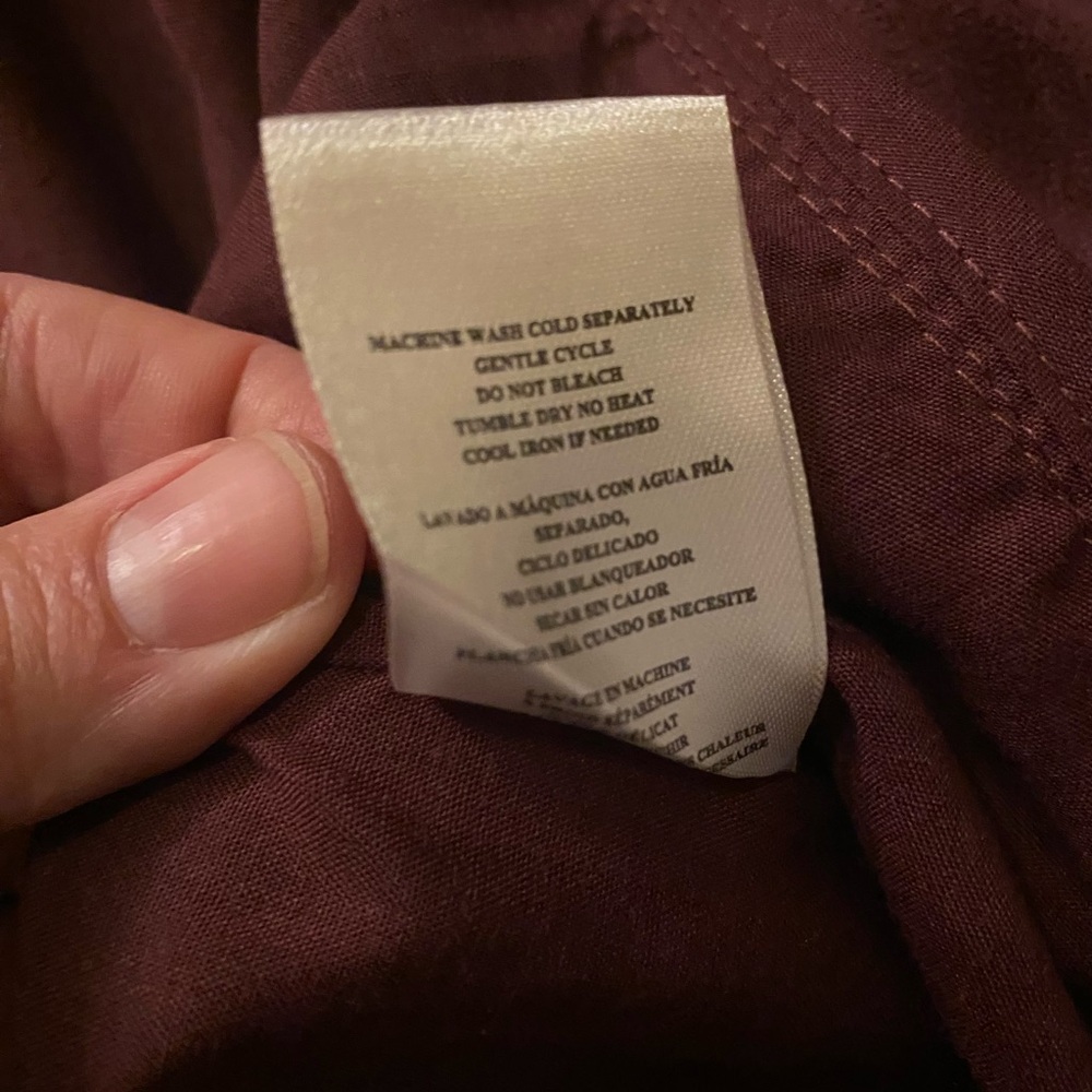 Kut from the Kloth Womens Draped Faux-Suede & Leatherette Jacket Burgundy - Picture 8 of 8